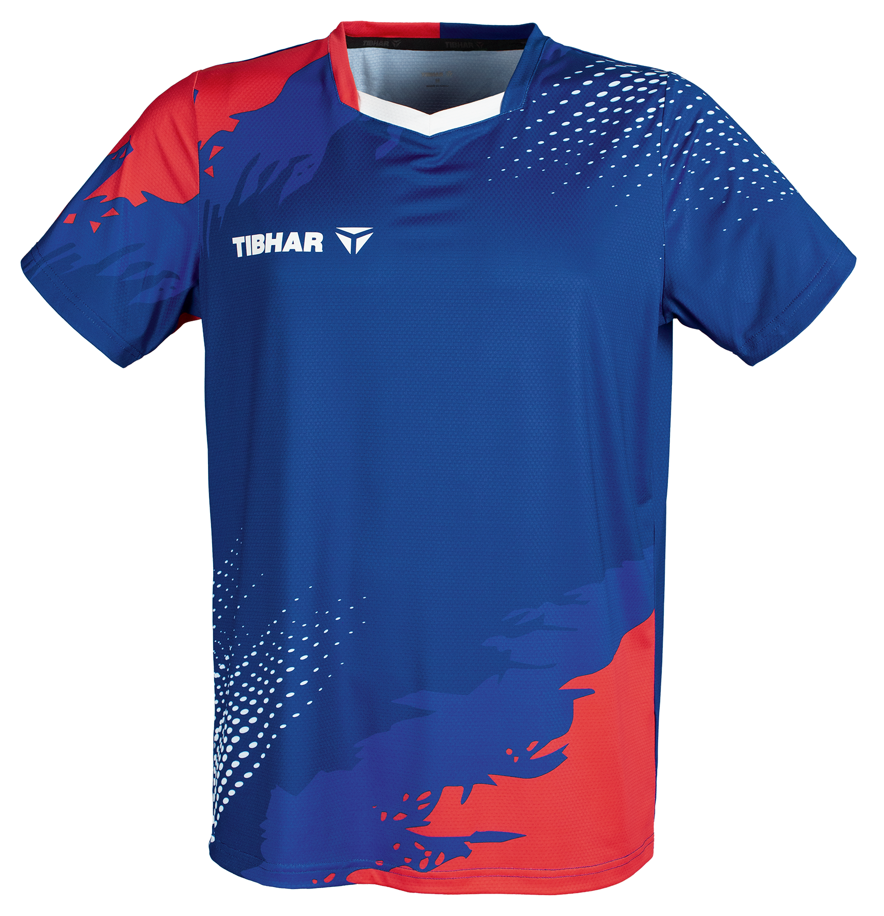 Tibhar TT-Shirt France blau/rot